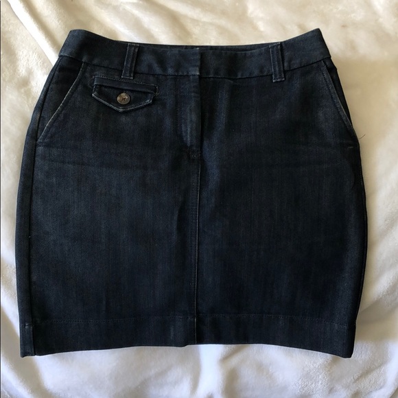 Ann Taylor Denim Skirt size 2 - Picture 1 of 3